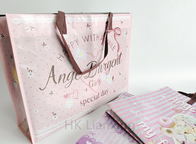 可生物降解的户外非织造袋，带PP手柄